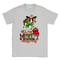 Moon Dust mooey christmas holstein cow Classic Tee - CowGirlArtShop
