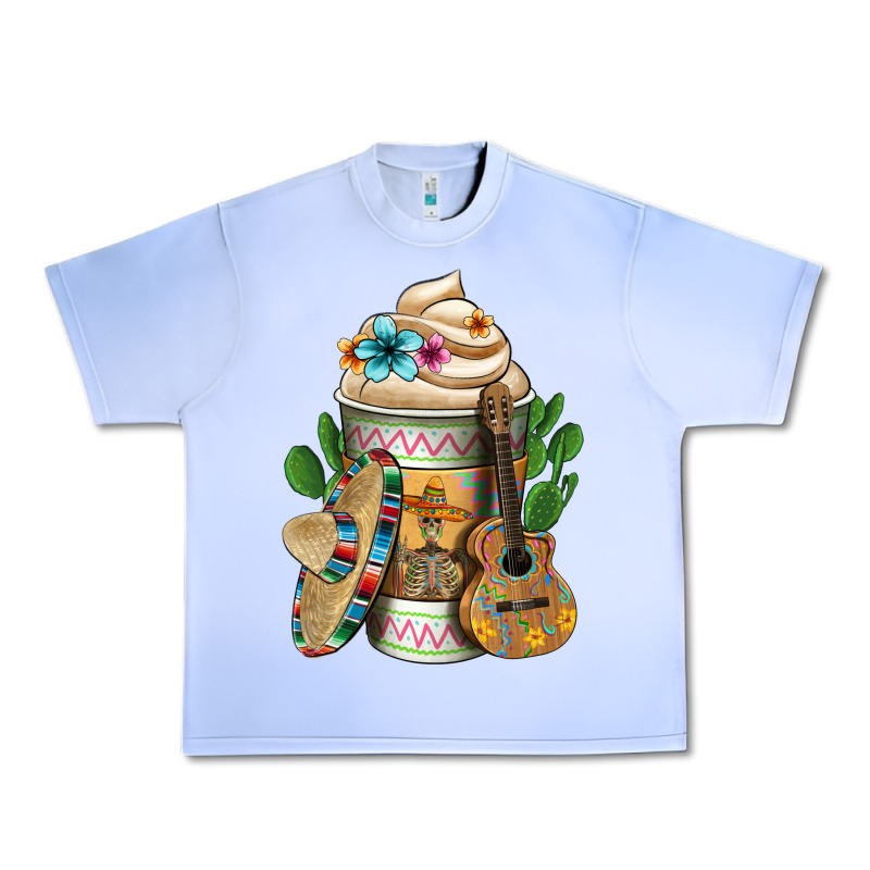 Mexican Hot Coffee Cup Urban Heavy Tee by FaDigitalArtStudio | Teevron