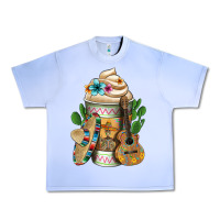 Grape Ice Mexican Hot Coffee Cup Urban Heavy Tee - FaDigitalArtStudio