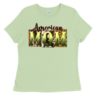 Matcha American Mom Mother's Day Ladies Tee - CowGirlArtShop