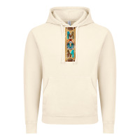 Vintage Artic american football with leopard pen wraps Vintage Hoodie - BundleAndBundleShop