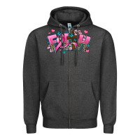 Charcoal Heather cancer faith cross Zipper Hoodie - AdoDesignShop