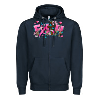 Navy cancer faith cross Zipper Hoodie - AdoDesignShop