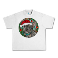 Lunar Rock Frenchie Christmas Urban Heavy Tee - RanaPortraitStore