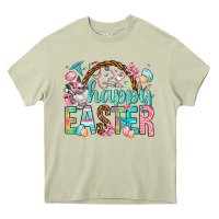 Mossy Happy Easter Nurse Easter Day Heavy Core Tee - HowdyJamesFarm