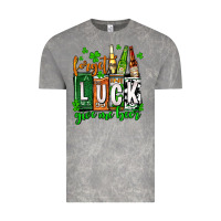 St. Patrick's Forget Luck Give Me Beer Vintage Tee | Teevron