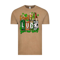 Vintage Coffee St. Patrick's Forget luck give me beer Vintage Tee - OliviaCreatesArt