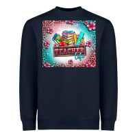 Navy teacher life Heavyweight Sweatshirt - AdoDesignShop