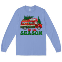Colony Blue christmas 'tis the season Long Sleeve Tee - BundleAndBundleShop