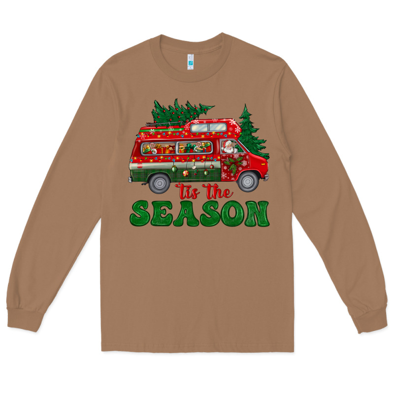 Christmas 'tis The Season Long Sleeve Tee by BundleAndBundleShop | Teevron