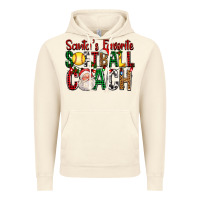 Vintage Artic Santa's Favorite Softball Coach For Christmas Vintage Hoodie - FaDigitalArtStudio