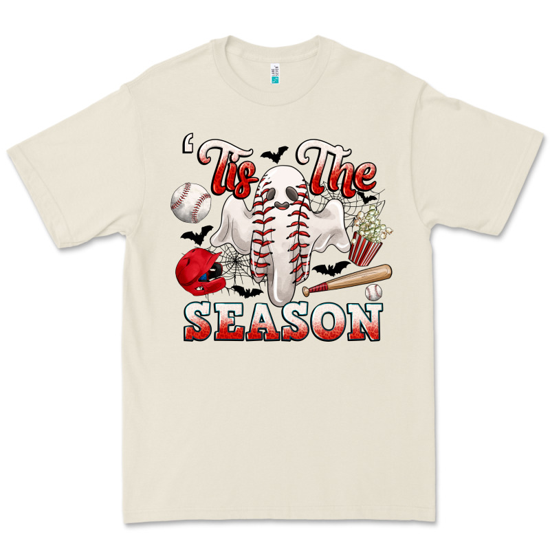 Tis The Season Baseball Halloween Premium Tee by CowGirlArtShop | Teevron