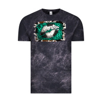 Cloud Black Soccer Lips Vintage Tee - Jasminsmagicworld