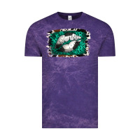 Cloud Purple Soccer Lips Vintage Tee - Jasminsmagicworld