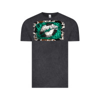 Vintage Black Soccer Lips Vintage Tee - Jasminsmagicworld