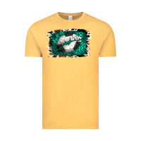 Vintage Mustard Soccer Lips Vintage Tee - Jasminsmagicworld