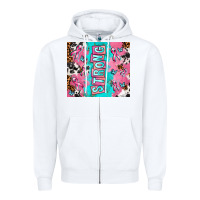 White breast cancer awareness strong Zipper Hoodie - AdoDesignShop
