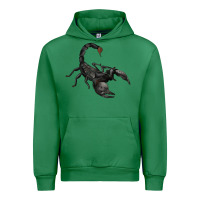 Emerald scorpion Urban Hoodie - JahusDesignShop