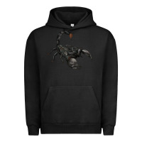 Pigment Black scorpion Urban Hoodie - JahusDesignShop