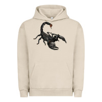 Pigment French Oak scorpion Urban Hoodie - JahusDesignShop