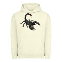 Pigment Pistachio scorpion Urban Hoodie - JahusDesignShop