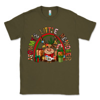 Army Green mommys little reindeer christmas Classic Tee - CowGirlArtShop