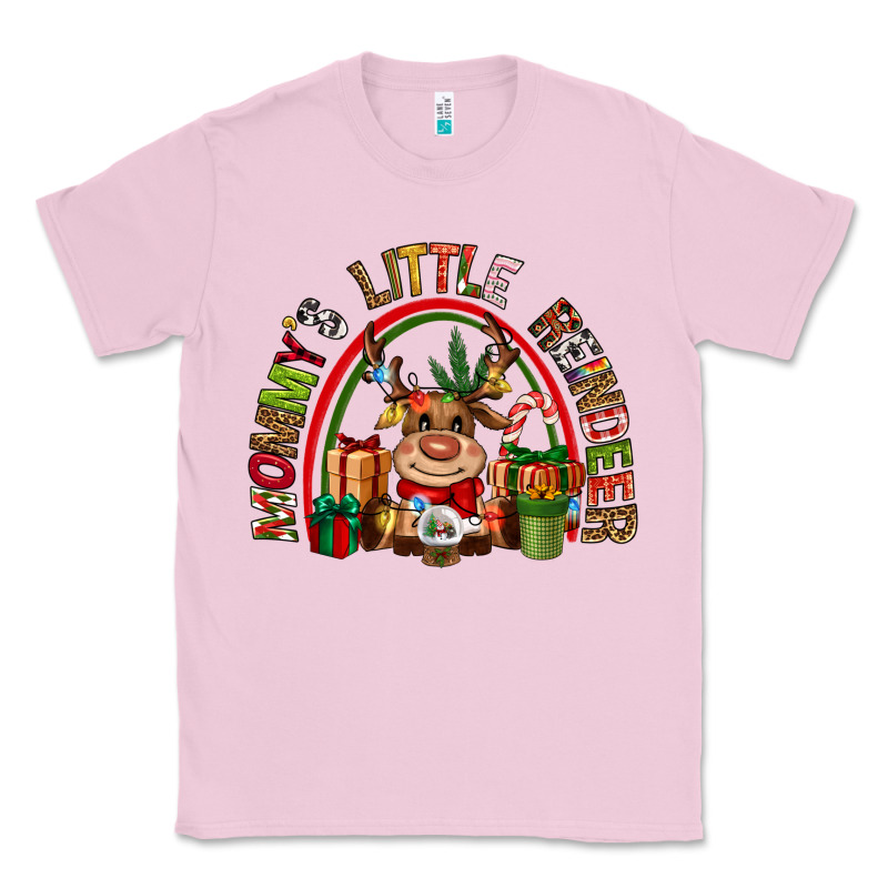 Mommys Little Reindeer Christmas Classic Tee by CowGirlArtShop | Teevron