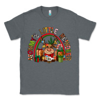 Charcoal Heather mommys little reindeer christmas Classic Tee - CowGirlArtShop