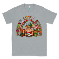 Heather Grey mommys little reindeer christmas Classic Tee - CowGirlArtShop