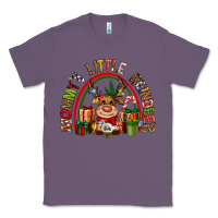 Lavender mommys little reindeer christmas Classic Tee - CowGirlArtShop