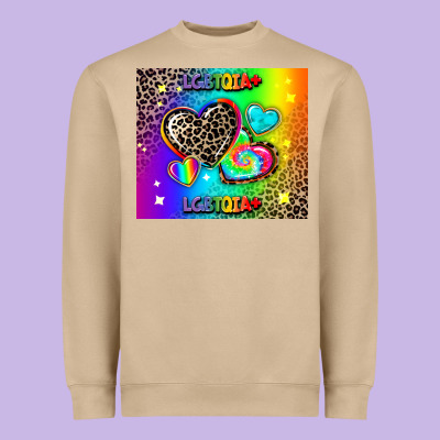 Lgbtq Pride Heavyweight Sweatshirt Designed By Adodesignshop