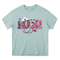 Arona valentines day nurse love Heavy Core Tee - RanaPortraitStore