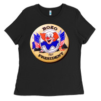 Black bozo for president Ladies Tee - artisFamous