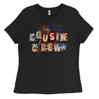 Black Cousin crew 4th of july Ladies Tee - CowGirlArtShop