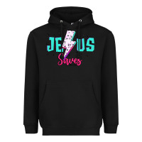 Black jesus saves Heavyweight Hoodie - JahusDesignShop