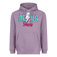 Lavender jesus saves Heavyweight Hoodie - JahusDesignShop