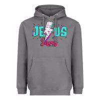 Storm jesus saves Heavyweight Hoodie - JahusDesignShop