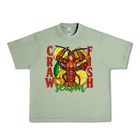 Oil Green Crawfish season Urban Heavy Tee - FaDigitalArtStudio
