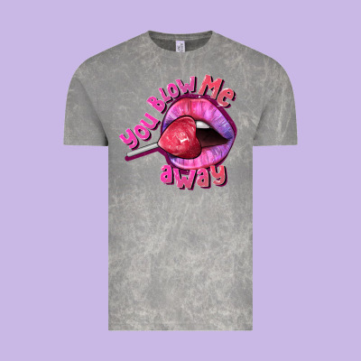 You Blow Me Away Valentine's Day Vintage Tee Designed By Fadigitalartstudio