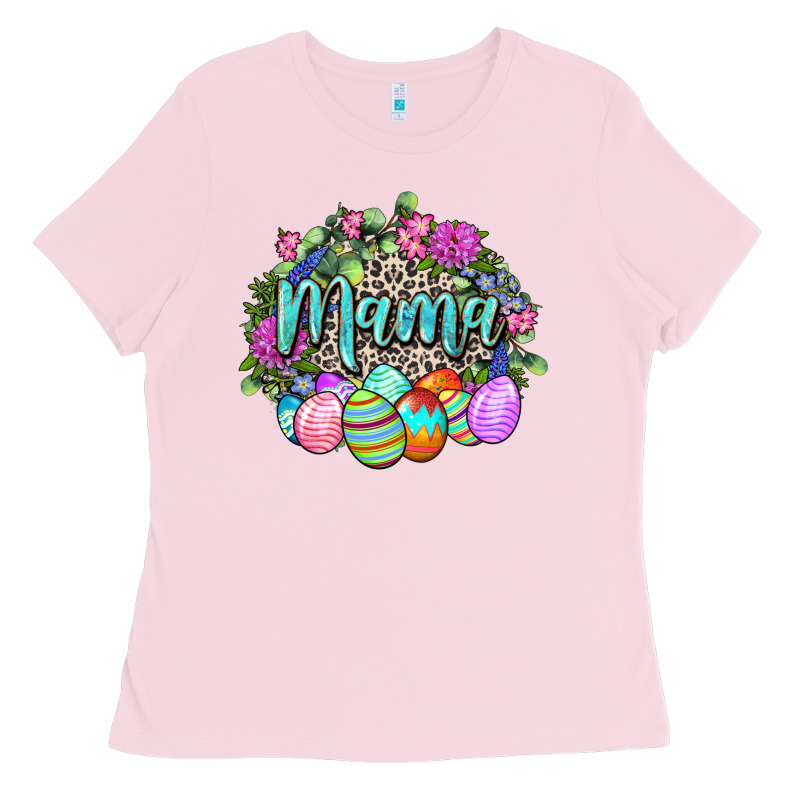 Easter Mama Happy Easter Day Ladies Tee by CowGirlArtShop | Teevron