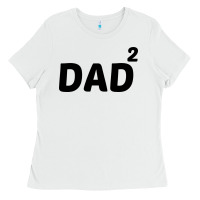 White dad squared Ladies Tee - artisFamous