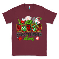 Burgundy nurse practitioner claus Classic Tee - CowGirlArtShop
