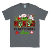 Charcoal Heather nurse practitioner claus Classic Tee - CowGirlArtShop