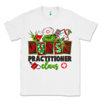 White nurse practitioner claus Classic Tee - CowGirlArtShop