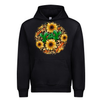 Black leopard cactus sunflower Urban Hoodie - JahusDesignShop