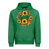 Emerald leopard cactus sunflower Urban Hoodie - JahusDesignShop