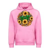 Fuchsia Pink leopard cactus sunflower Urban Hoodie - JahusDesignShop