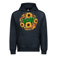 Navy leopard cactus sunflower Urban Hoodie - JahusDesignShop