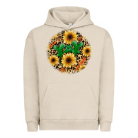 Pigment French Oak leopard cactus sunflower Urban Hoodie - JahusDesignShop