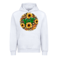White leopard cactus sunflower Urban Hoodie - JahusDesignShop